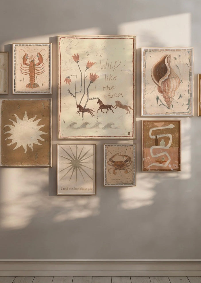 Tahnee Kelland Print A3 - Wild Like The Sea