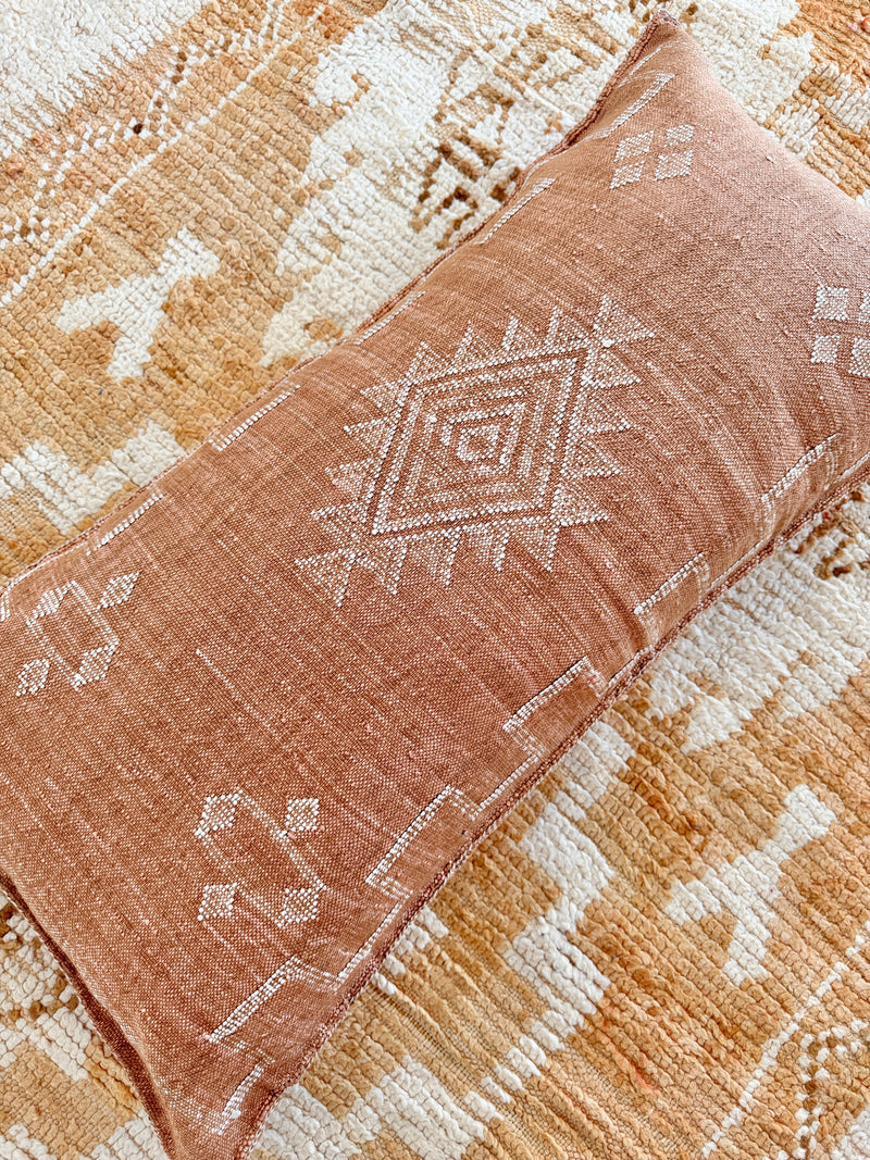 Cactus Silk Large Lumbar Cushion LL10