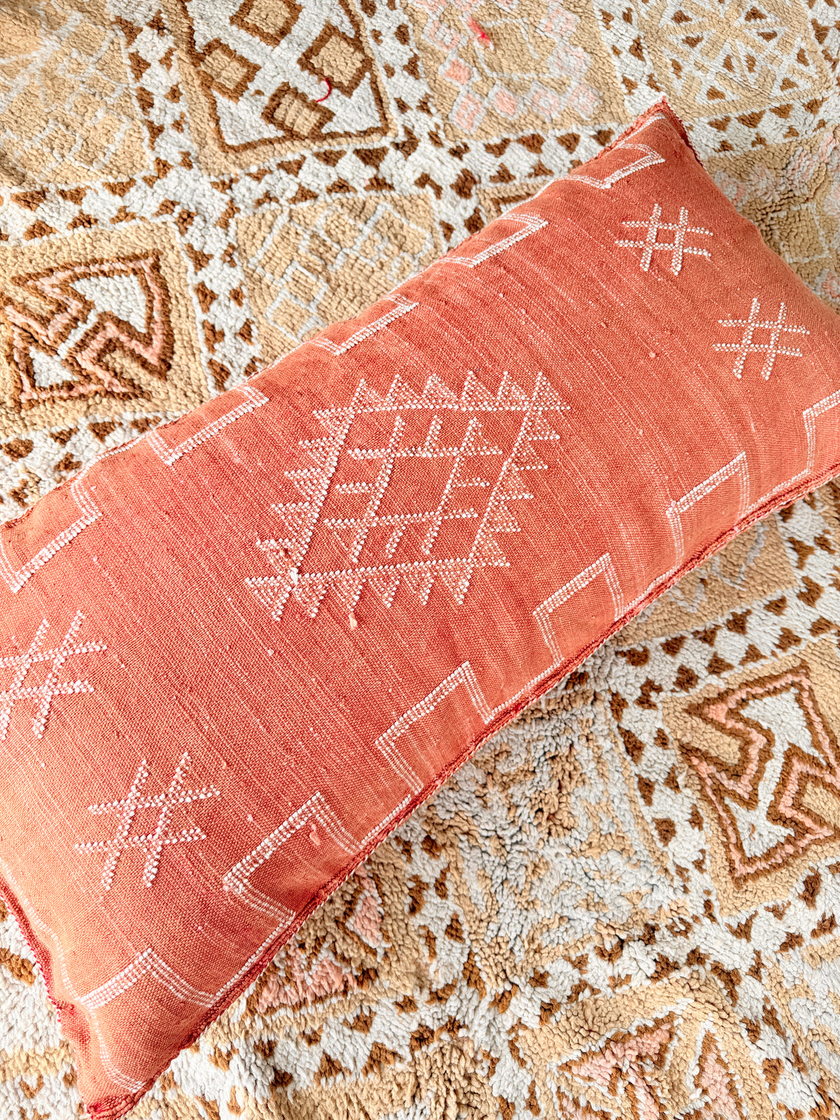 Cactus Silk Large Lumbar Cushion LL23