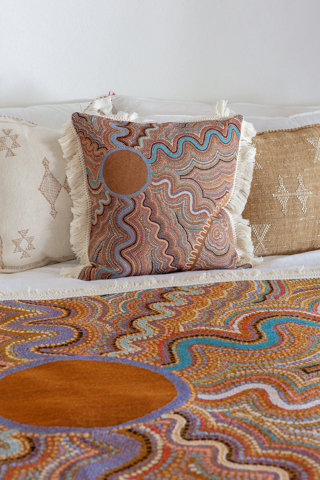 Sun Codes Cushion Cover