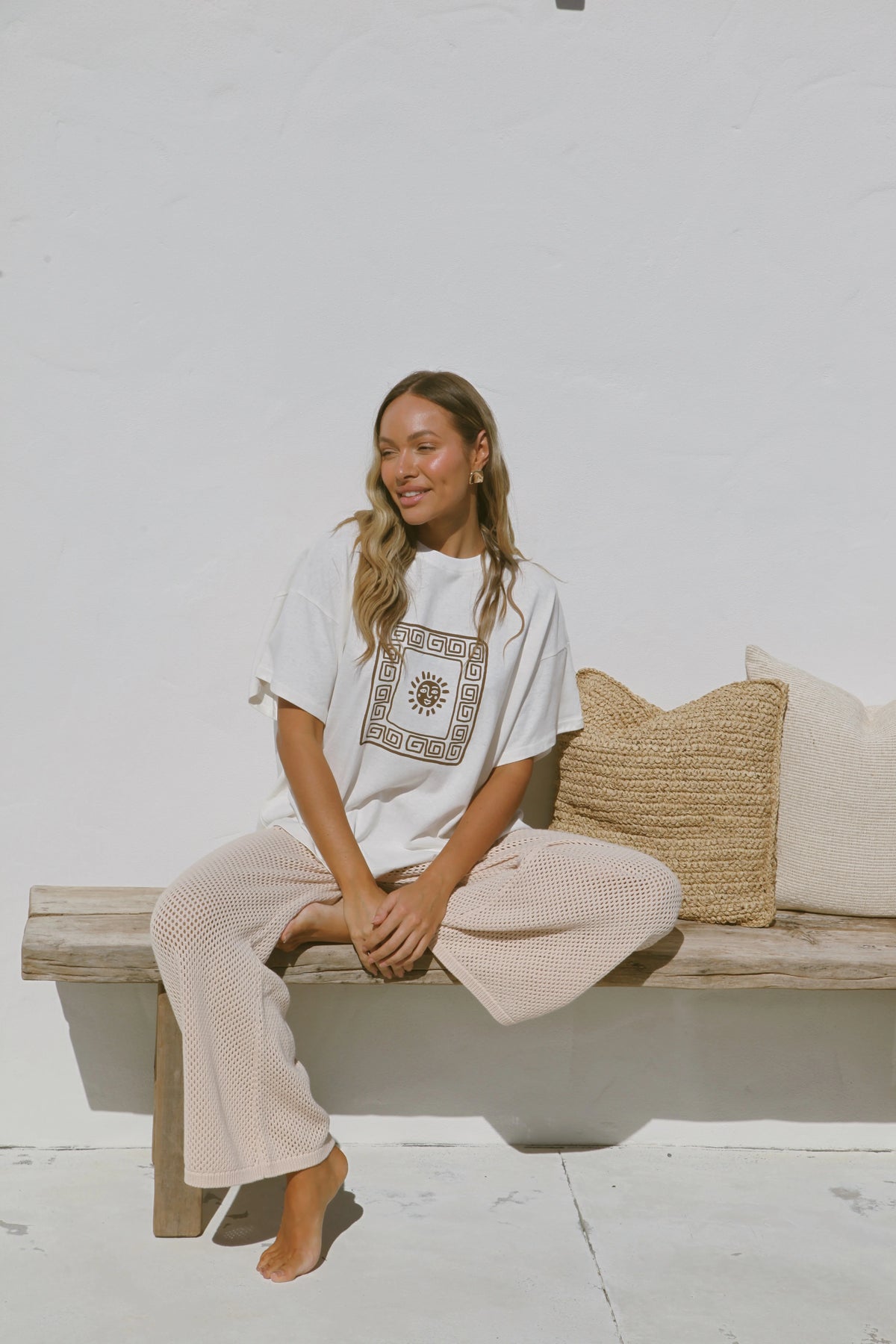 Solmaze Oversized Hemp Tee
