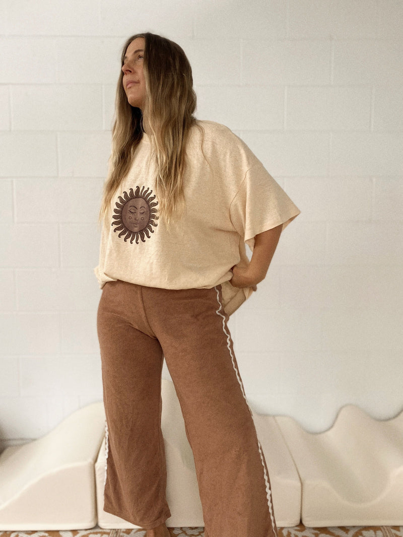 Sol Oversized Hemp Tee