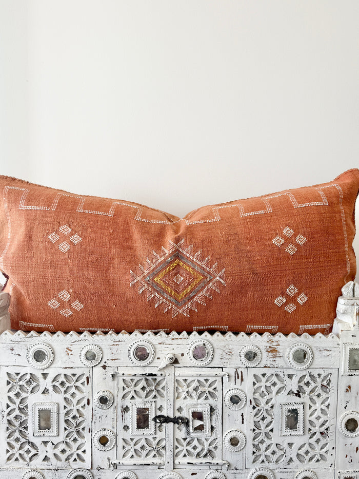 Cactus Silk Large Lumbar Cushion LL35