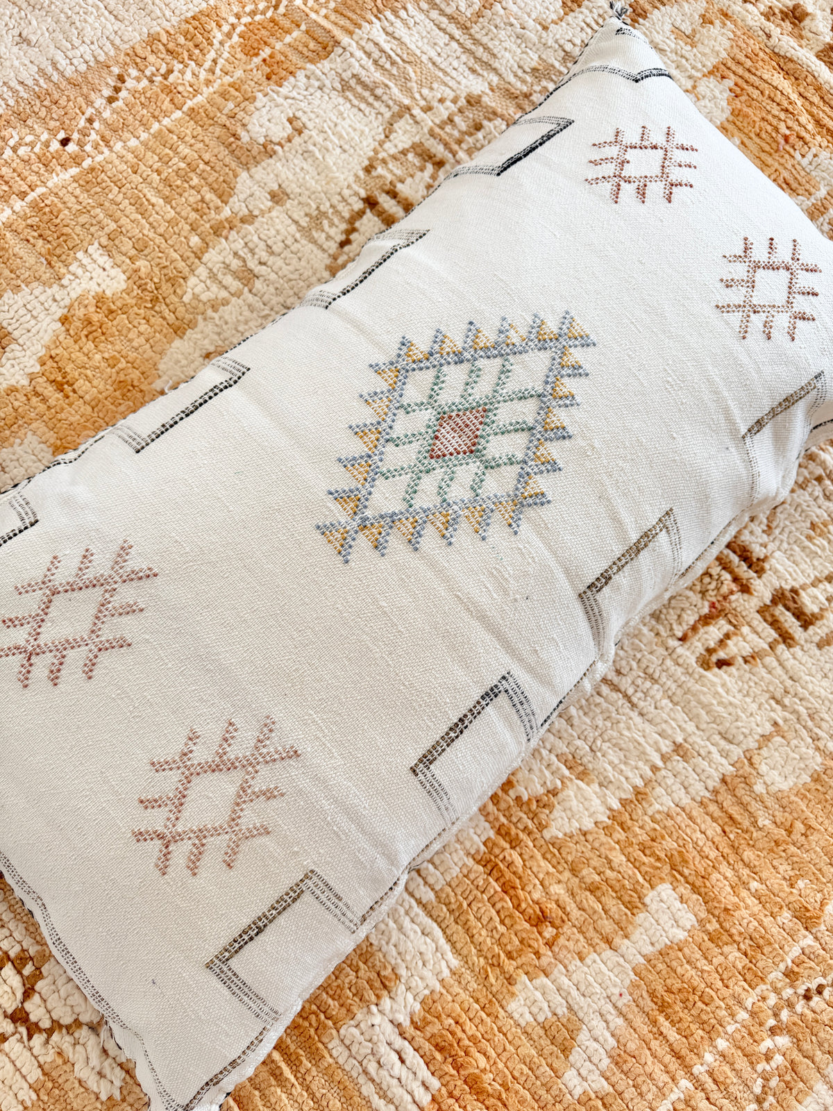 Cactus Silk Large Lumbar Cushion LL13