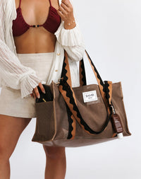 The Bambi Mesh Bag in Espresso