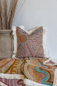 Sun Codes Cushion Cover
