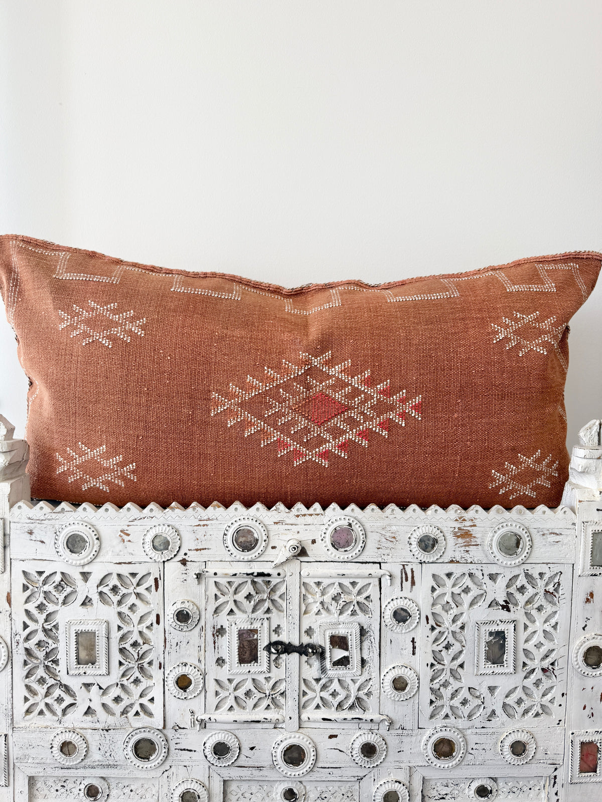 Cactus Silk Large Lumbar Cushion LL46