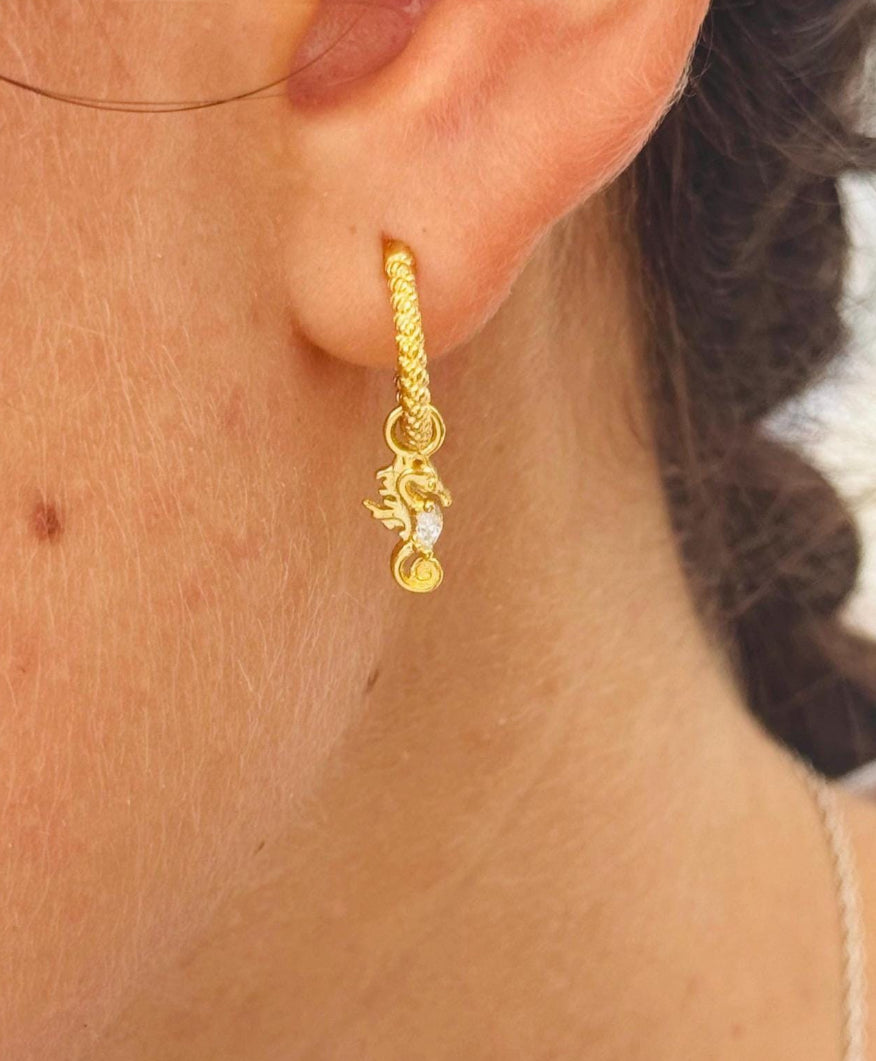 Earrings- Sea Gypsy Seahorse