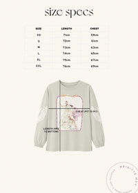 Fairy Folk Long Sleeve Tee Women's Sage