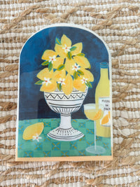 Sue Fantini Tile - Lemoncello - Large Arch
