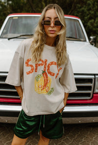 Spicy Marg Boxy Tee Shirt