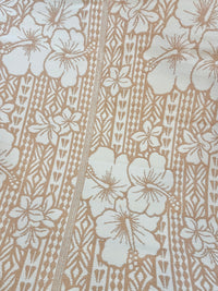 Recycled Outdoor Mat 2 Hibiscus ~ Med - 1.8 x 2.8