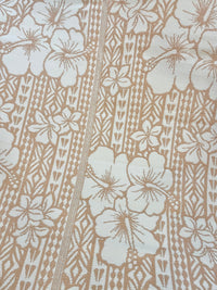 Recycled Outdoor Mat 6 Hibiscus ~ Small - 1.8 x 1.8m
