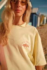 Fish Friends Oversized Boxy Tee Shirt