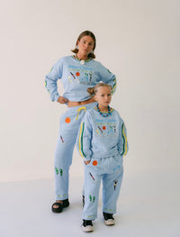 Blue Crush Tracksuit Pants Kids