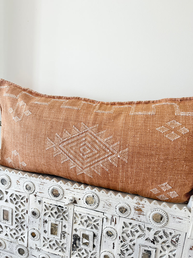 Cactus Silk Large Lumbar Cushion LL10