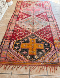 Moroccan Vintage  Rug  “Zephyra" 316 x 172