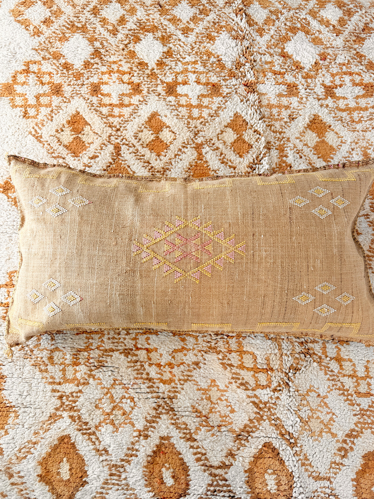 Cactus Silk Large Lumbar Cushion LL55