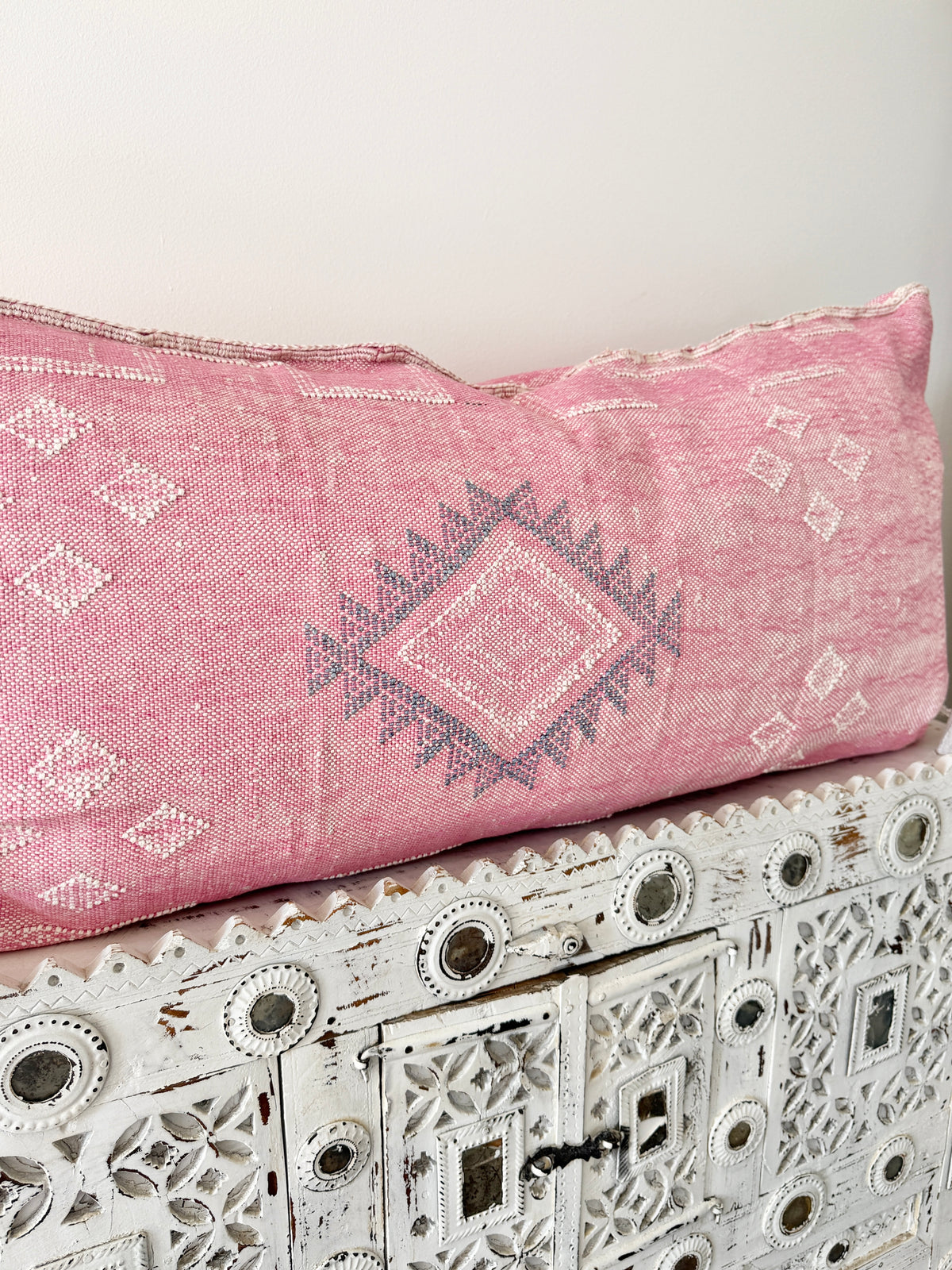 Cactus Silk Large Lumbar Cushion LL48