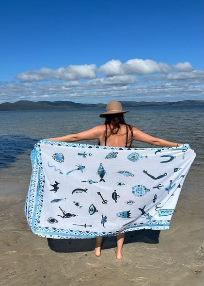 Sue Fantini Art Milagros Sarong