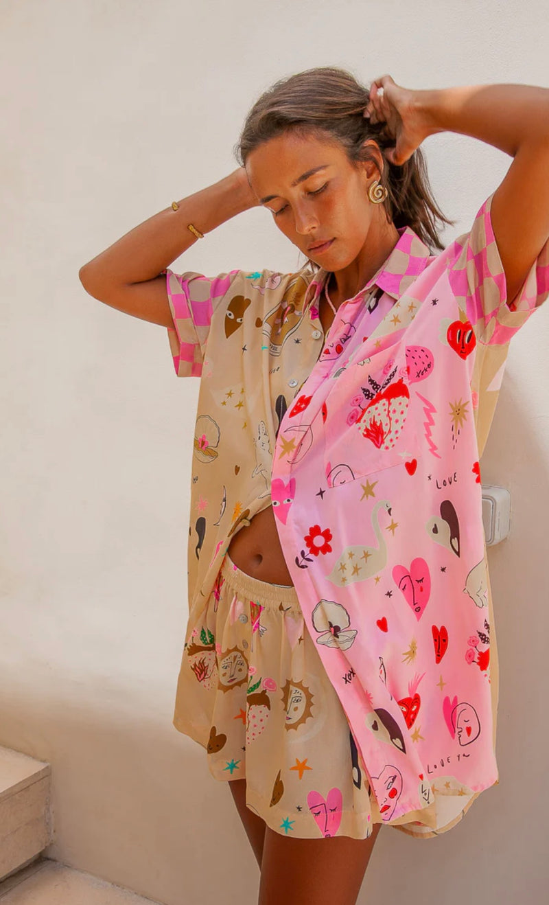 The Queen Shirt Dress