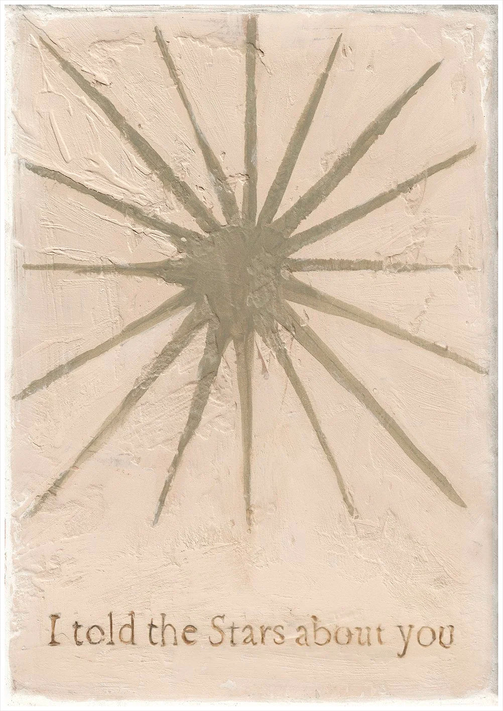 Tahnee Kelland Print A3 - I Told The Stars About You