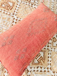 Cactus Silk Large Lumbar Cushion LL22