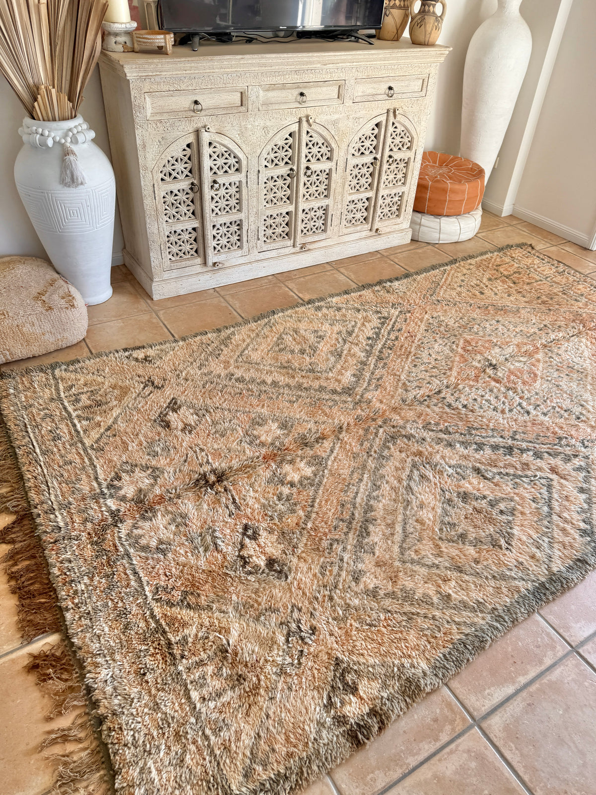 Moroccan Vintage  Rug  "Elke" 300 x 177