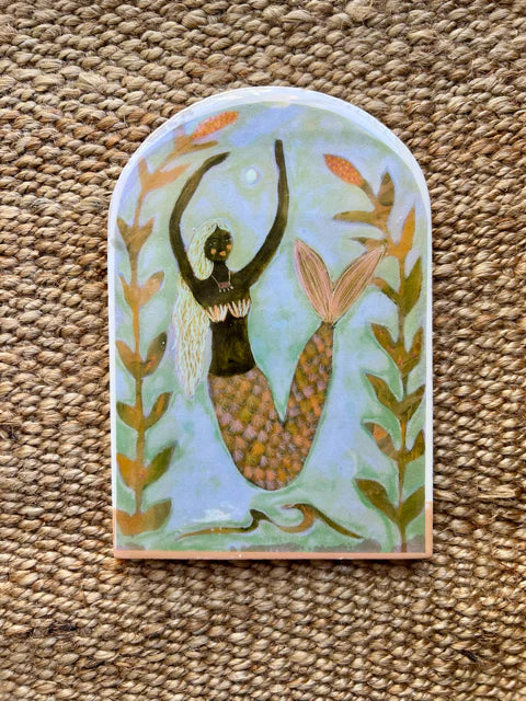 Sue Fantini Tile - Limited Edition - Calypso -  Large Arch