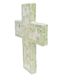 Cross Bali Green Palm Inlay