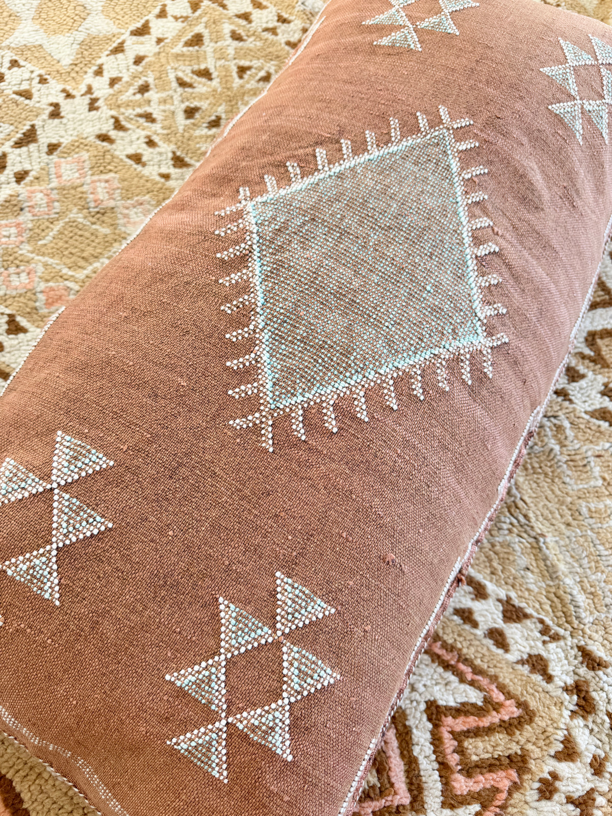 Cactus Silk Large Lumbar Cushion LL43