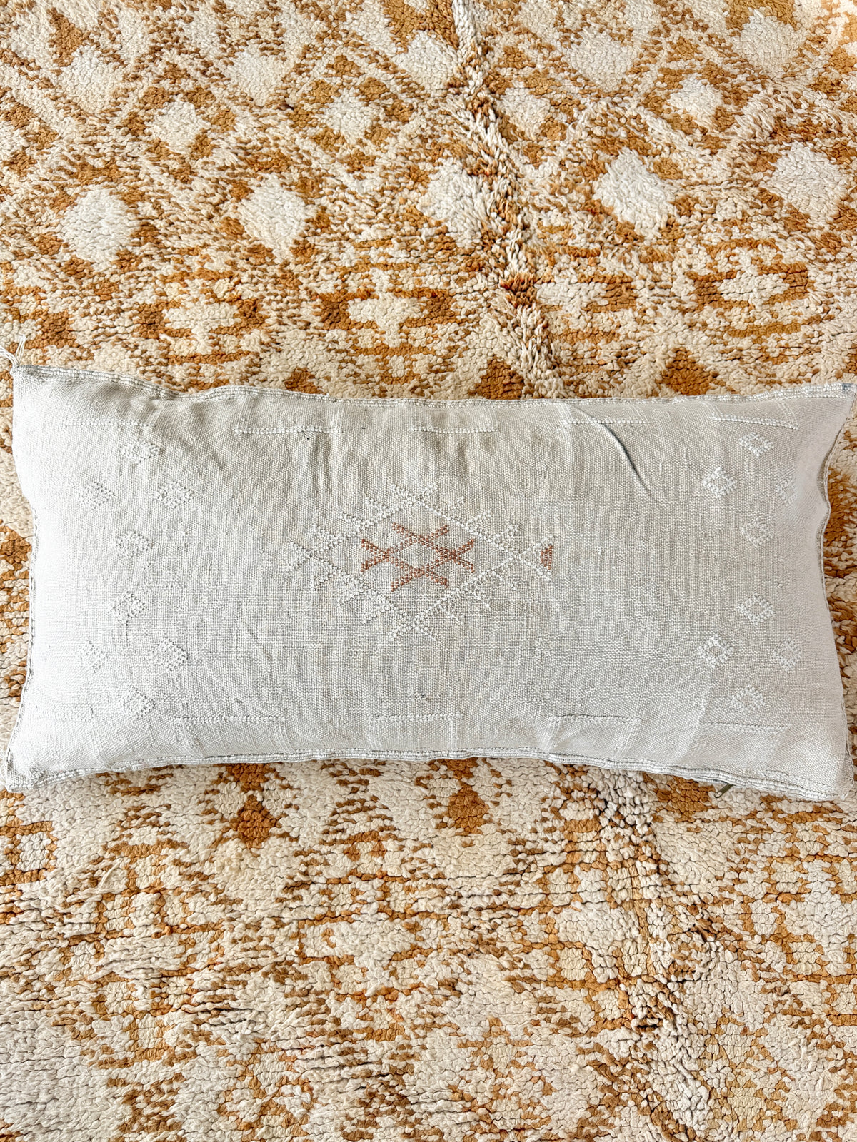 Cactus Silk Large Lumbar Cushion LL47