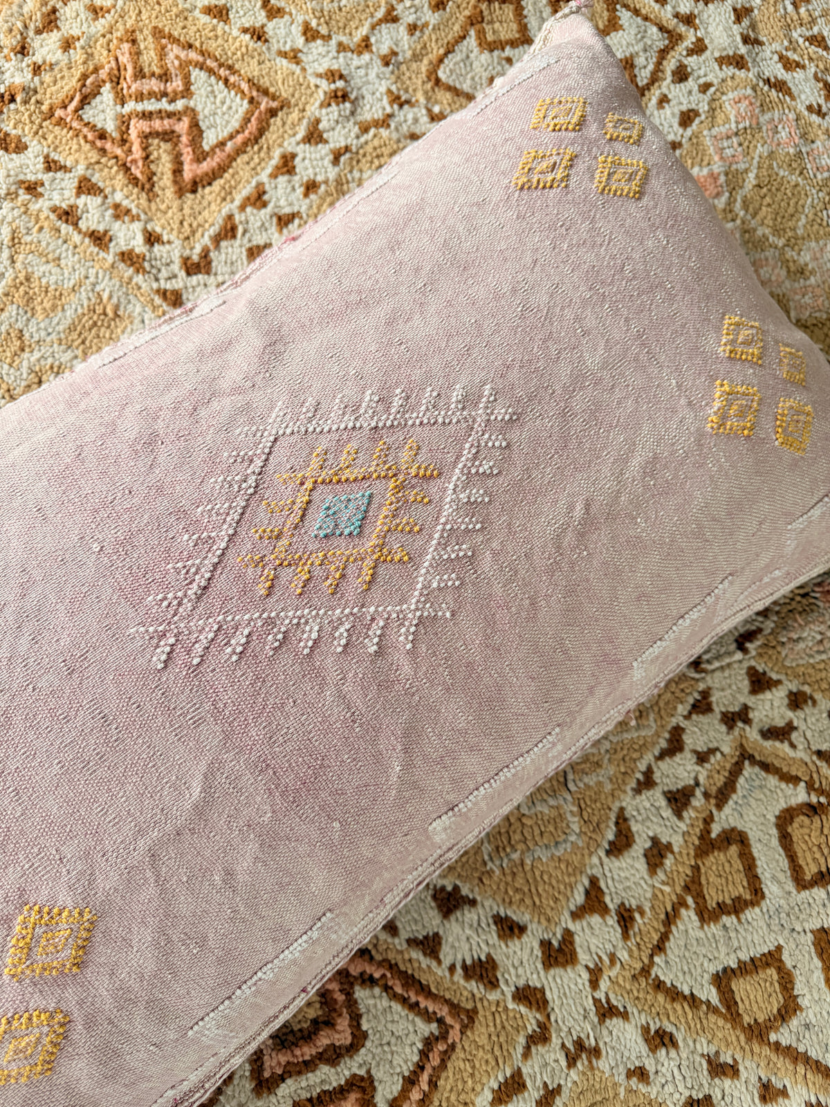 Cactus Silk Large Lumbar Cushion LL16