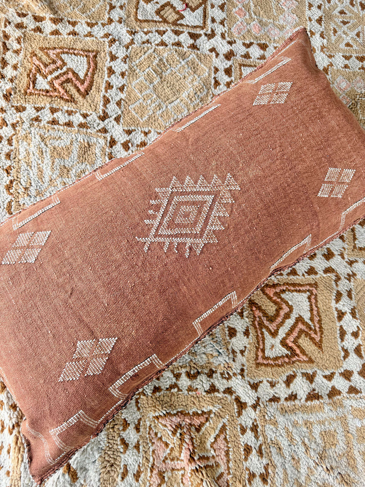 Cactus Silk Large Lumbar Cushion LL29