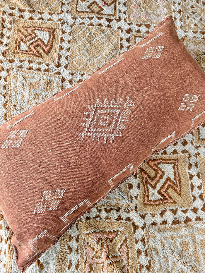 Cactus Silk Large Lumbar Cushion LL29