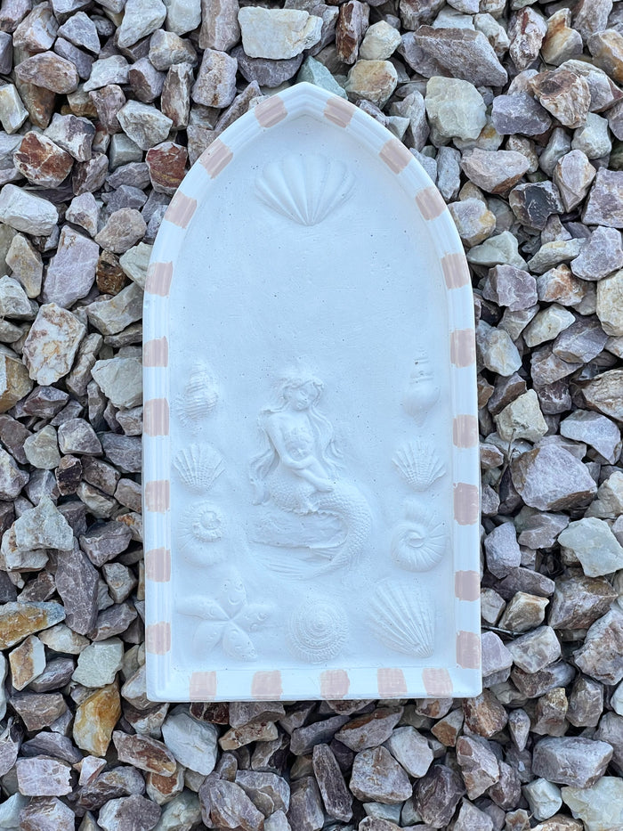 Plaque - Pink Mermaid Mother Window - Small