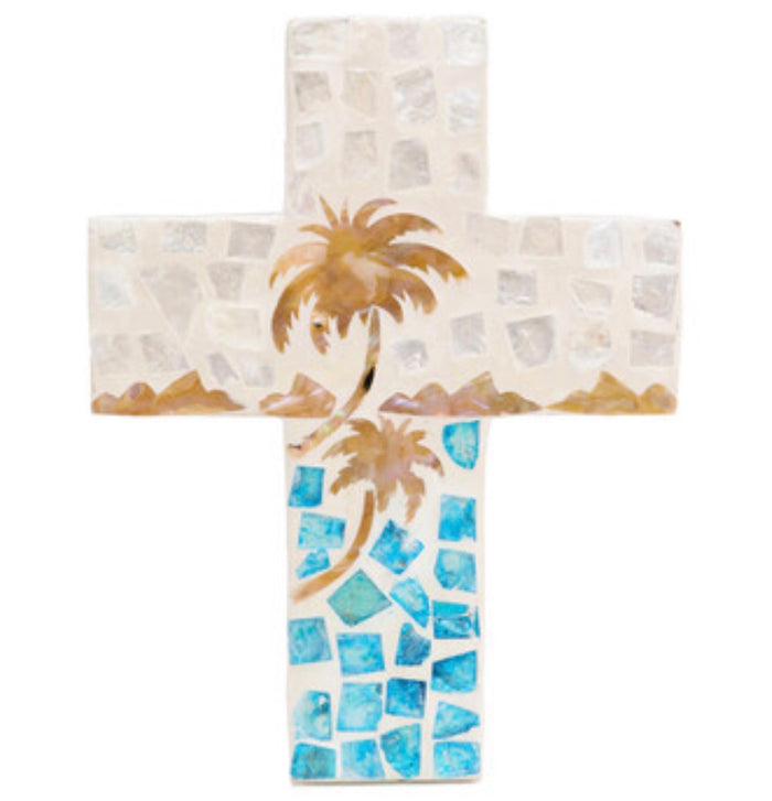 Cross Bali Hai Capiz Inlay