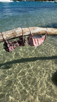 Salty Footprints Teens Swimwear - Two Piece Chocolate