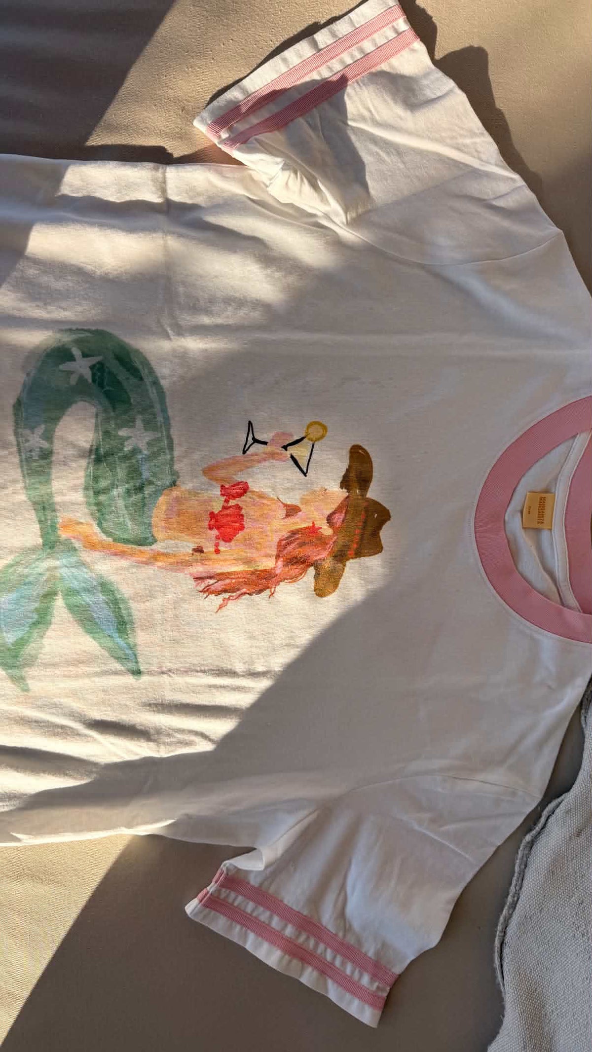 Mermaid Tee White