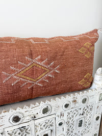 Cactus Silk Large Lumbar Cushion LL54