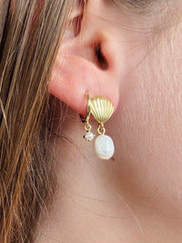 Atlantic pearl earrings
