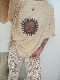 Sol Oversized Hemp Tee