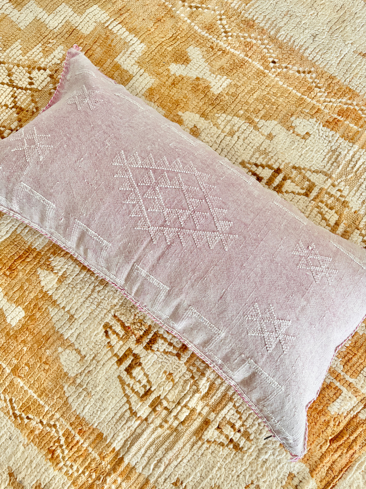 Cactus Silk Large Lumbar Cushion LL2