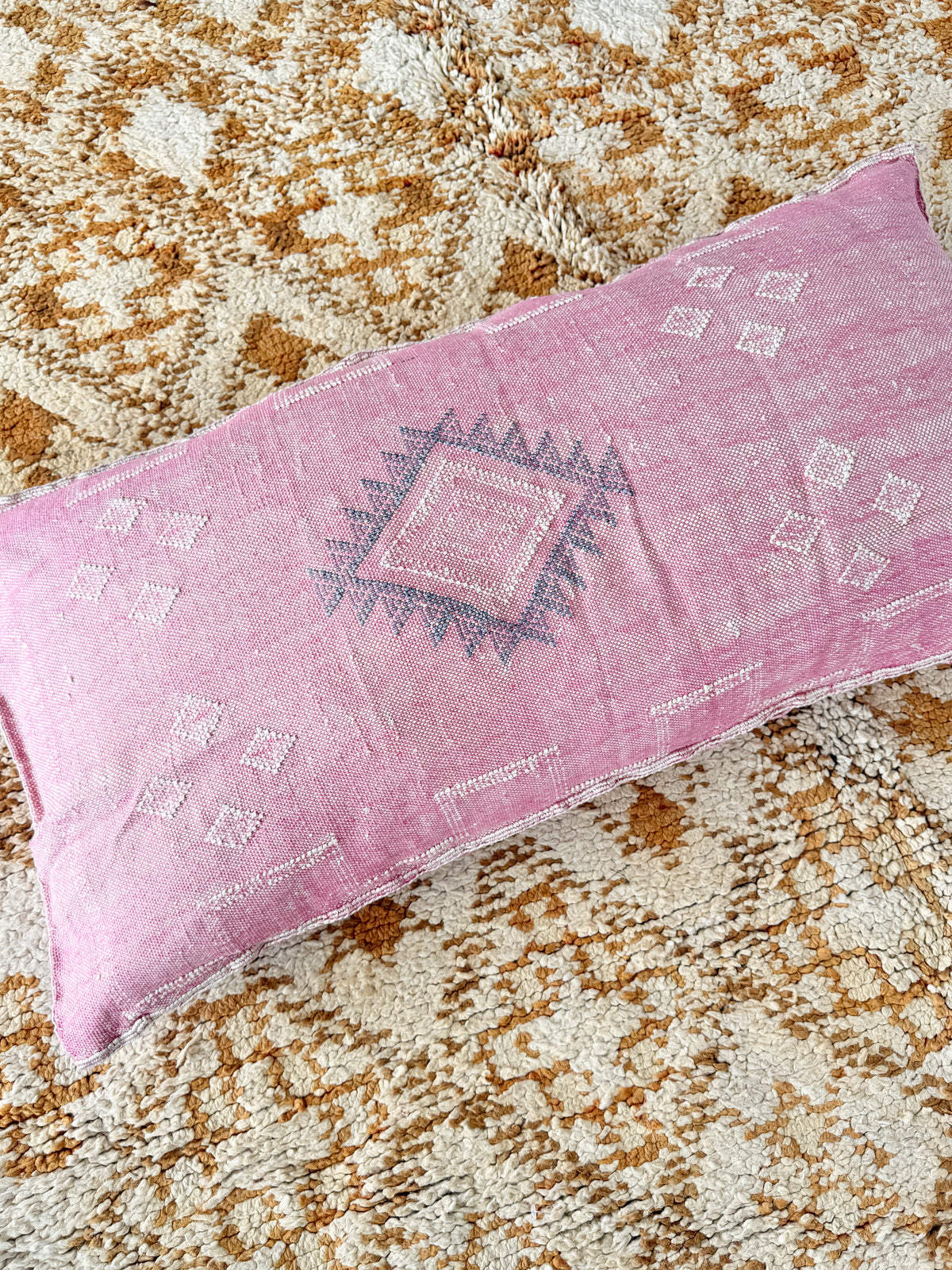 Cactus Silk Large Lumbar Cushion LL48