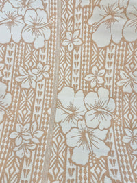 Recycled Outdoor Mat 2 Hibiscus ~ Med - 1.8 x 2.8