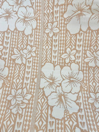 Recycled Outdoor Mat 6 Hibiscus ~ Small - 1.8 x 1.8m