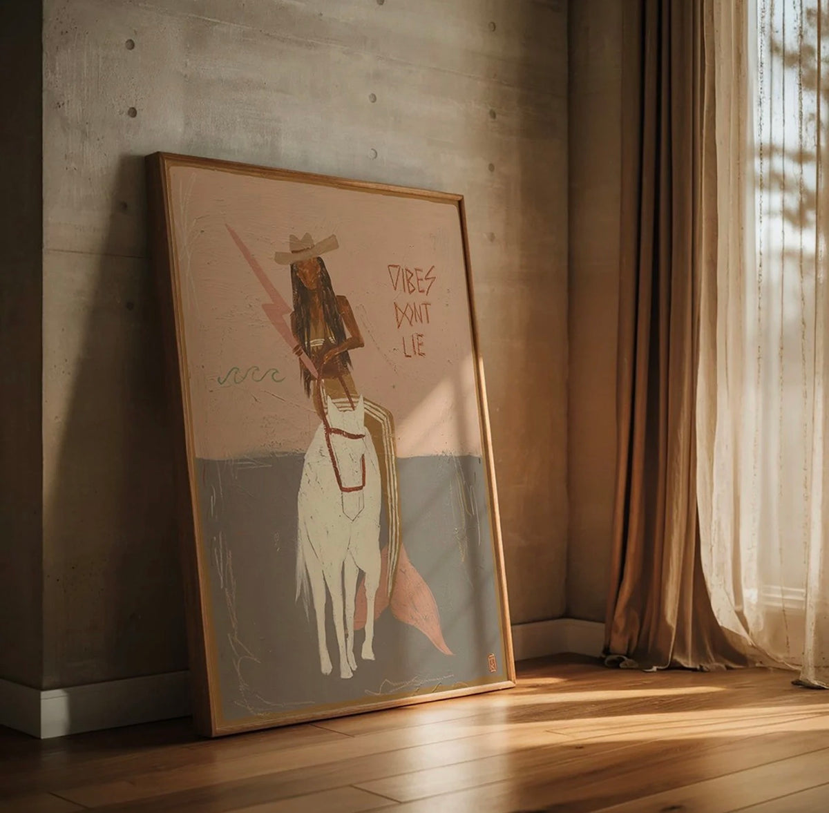 Tahnee Kelland Print A3 - Vibes Don’t Lie