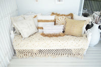 Sandiva Embroidered Cushion - Low stock