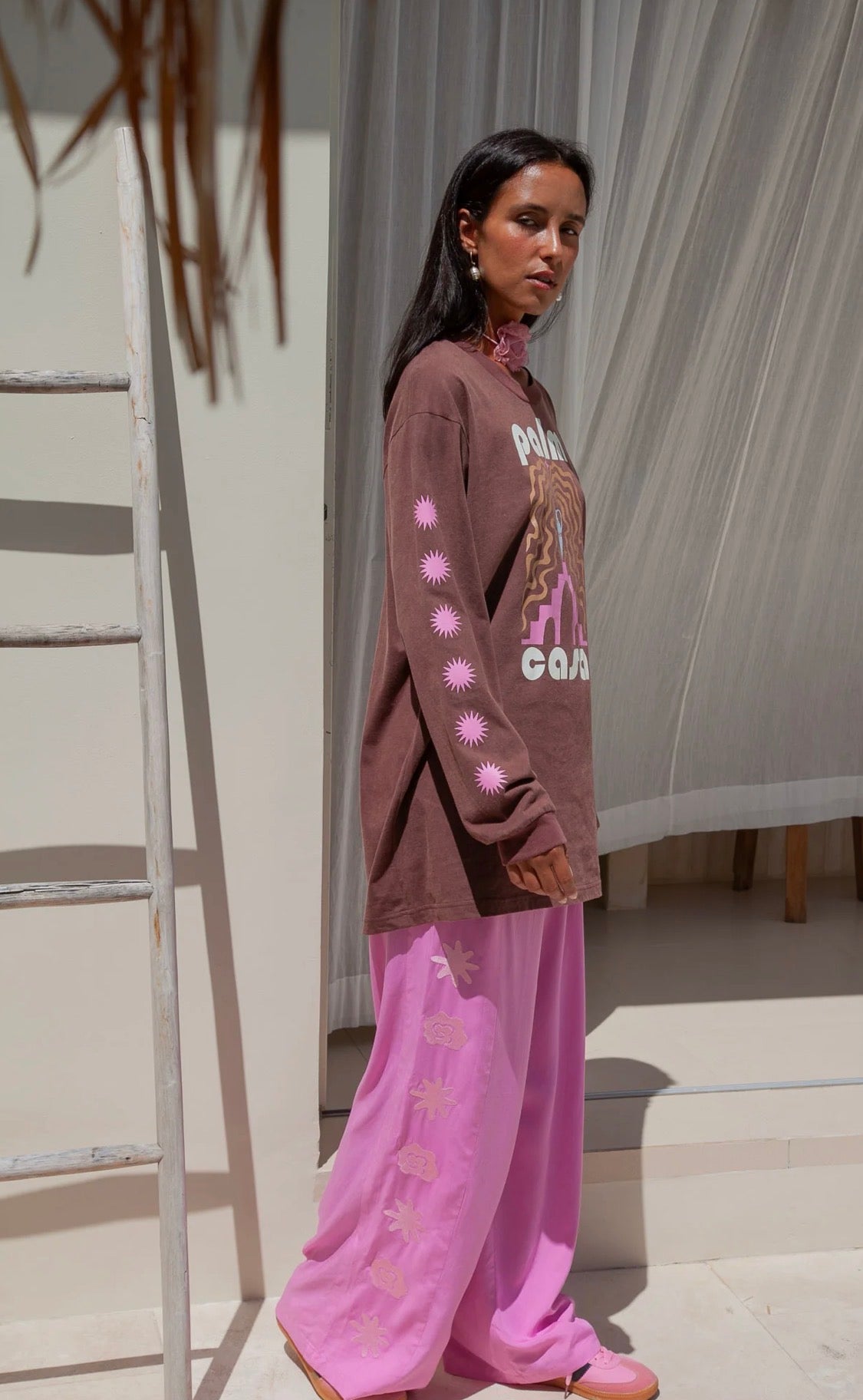 Romi Pants Tonal Pink