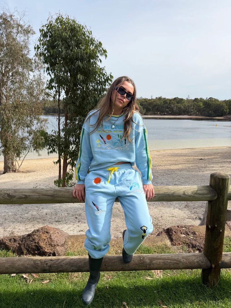 Blue Crush Tracksuit Pants Adults